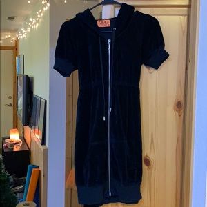 Juicy Couture hooded sweater dress